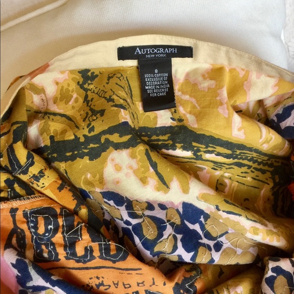 Full Circle Skirt with Sequins. French theme-fun! - Picture 5 of 5